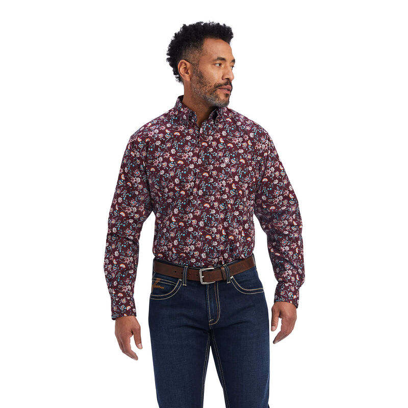 Ariat Hemden Herren - Flannery Classic Fit Mehrfarbig ( OZMBT-4102 )
